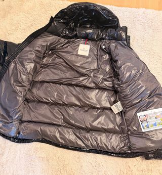 Chaqueta Moncler negra acolchada - nueva / talla 2