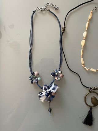 Lotto 10 collane artigianali