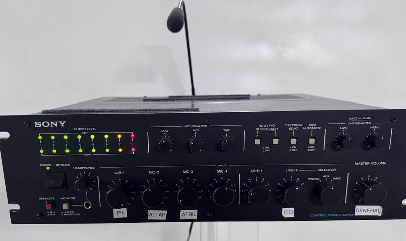 Equipo completo de sonido SONY + Altavoces