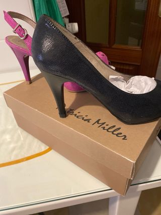 Zapatos Patricia Miller piel usados una vez