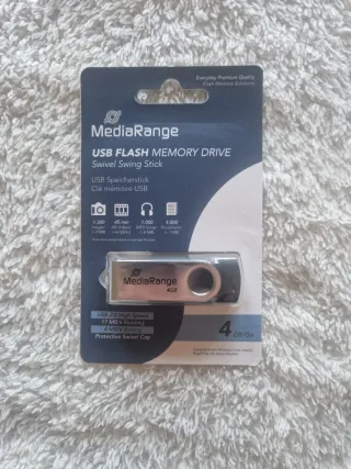 Memory 4GB 9pz MediaRange USB Flash Drive