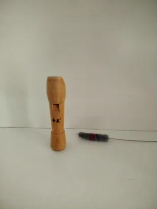 Flauta dulce madera alemana 8 agujeros