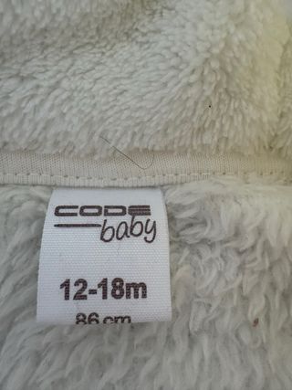 Giacchino in pile 12/18 mesi