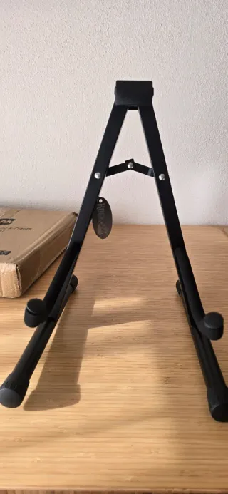 Soporte Nuevo Guitarra RockJam A-Frame Negro