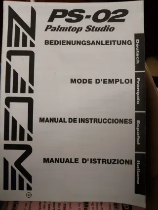 Zoom PS-02 Palmtop Studio Multiefectos