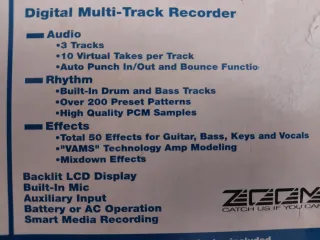 Zoom PS-02 Palmtop Studio Multiefectos
