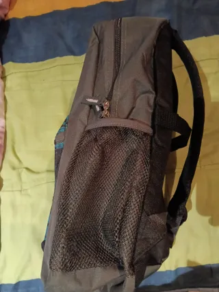 Mochila CLIO Gris y Turquesa
