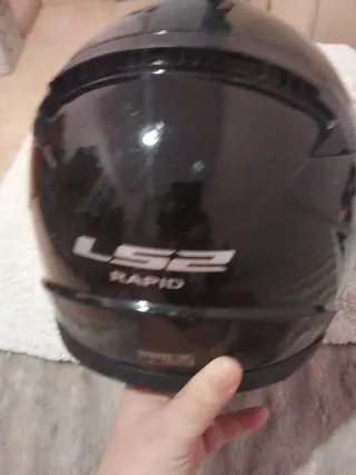 Casco Moto LS2 Negro