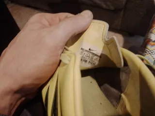 Botas de fútbol Nike amarillas n°47