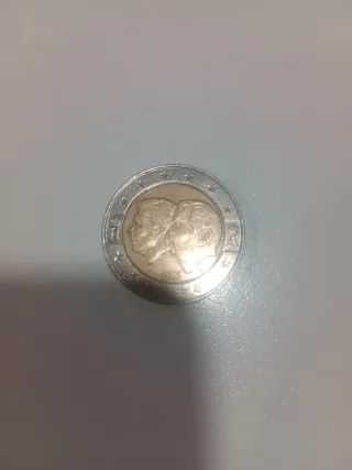 Moneda 2 Euros Bélgica 2005