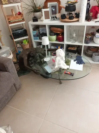 Statua arredo in bronzo