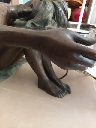 Statua arredo in bronzo