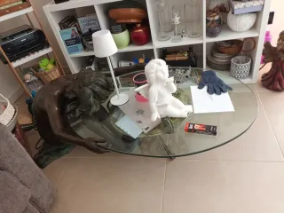 Statua arredo in bronzo