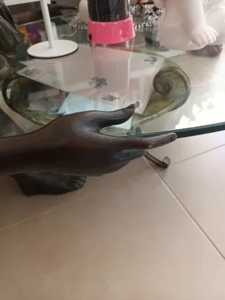 Statua arredo in bronzo