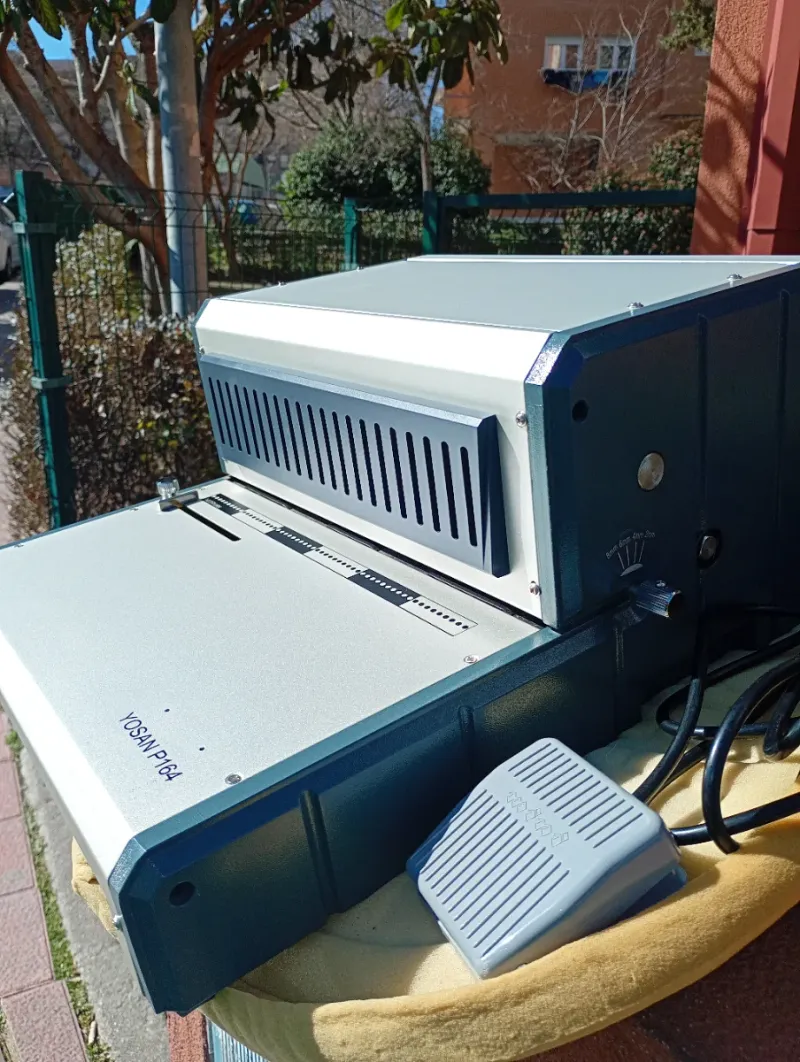 YOSAN P164 Encuadernadora y grapadora eléctrica afbeelding 2