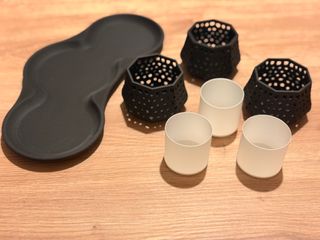 Castiçal moderno para velas tealight