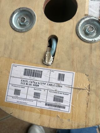 Cable Excel CATba U/UTP ESOH Azul Hielo