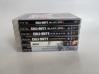 Lote 5 Juegos PS3: Call of Duty, MAG, Battlefield