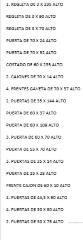 Puertas Armario Cocina Rojo y Negro