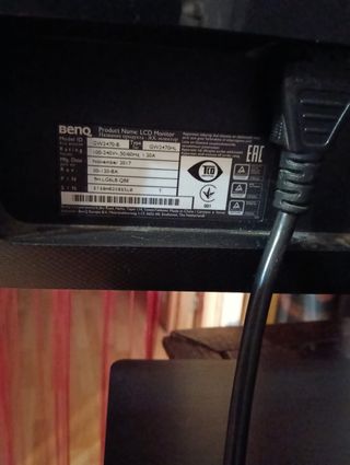 Monitor LCD BenQ 23,8 pollici