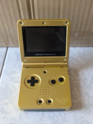 Game Boy Advance SP Zelda Edizione Dorata