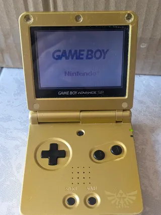 Game Boy Advance SP Zelda Edizione Dorata