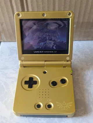 Game Boy Advance SP Zelda Edizione Dorata