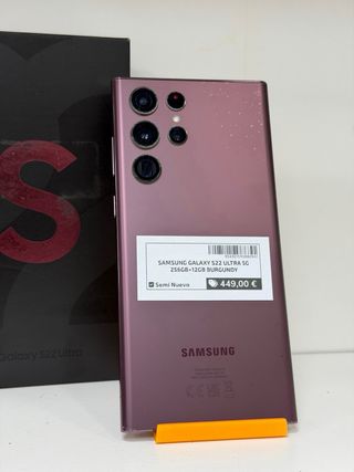 Samsung S22 Ultra 5G 256GB Burgundy