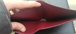 Portafoglio Cartier Uomo Nuovo Bordeaux con scatol