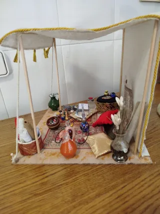 Miniatura Belén Oriental