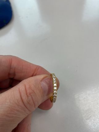 Anillo Oro 18k Diamantes
