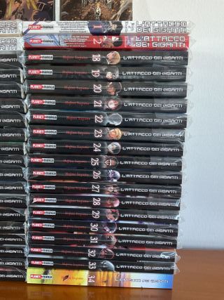 Attacco dei giganti 1-34 + Variant + Spin off