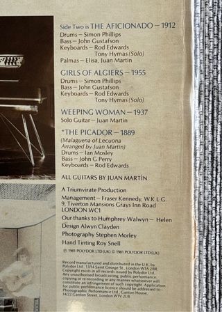 Juan Martín – Picasso Portraits (Vinilo)