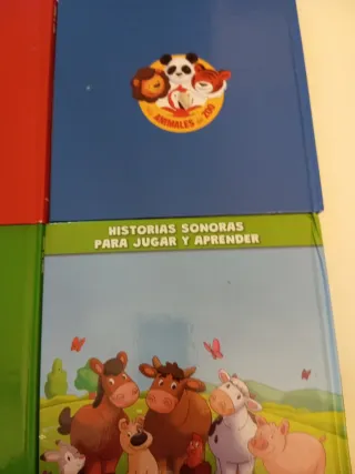 6 cuentos infantiles de animales los 6 ,5€