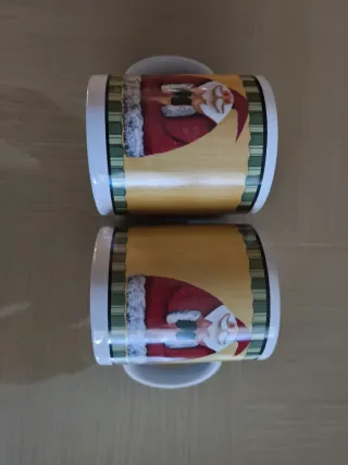 Tazas Navideñas de Cerámica