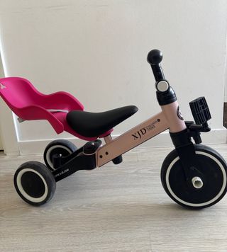 Triciclo Infantil 3 en 1 Rosa