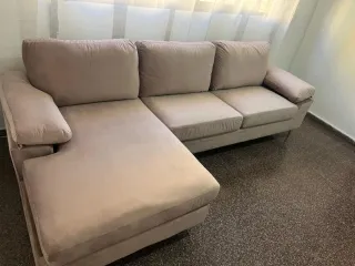 Sofá Chaiselongue Luisa Reversible Malva