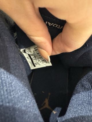 Zapatillas Jordan Azul y Dorado