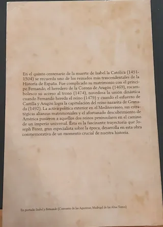 Libro La España de los Reyes Católicos