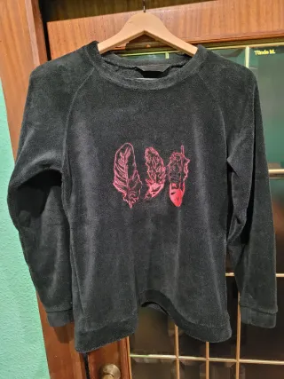 Conjunto Pijama Mujer Plumas Talla M