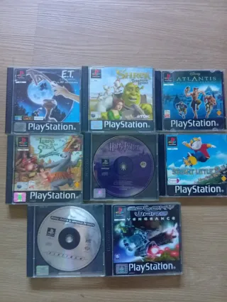 Lote Videojuegos PS1 cada uno tiene su precio