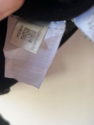 Felpa Adidas zip grigia e nera taglia XS