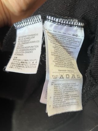 Felpa Adidas zip grigia e nera taglia XS