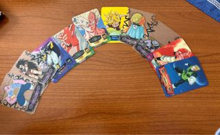 Carte Dragon Ball Z - Set Personaggi