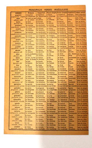 Manuale Grammatica Francese Vintage 1961 Rar0