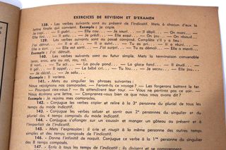 Manuale Grammatica Francese Vintage 1961 Rar0