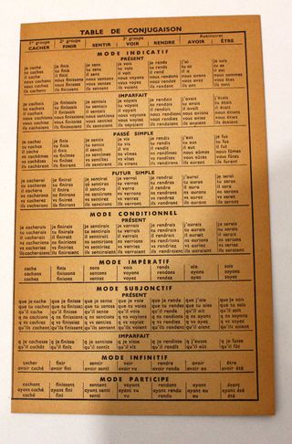 Manuale Grammatica Francese Vintage 1961 Rar0