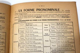 Manuale Grammatica Francese Vintage 1961 Rar0