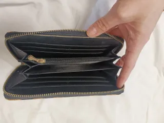 Portafoglio vernice leopardato