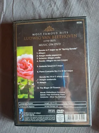 DVDs Chopin y Beethoven Clásicos de Oro